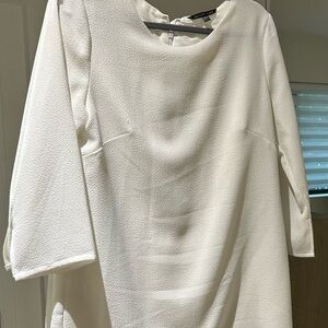 Elegant White Dress (lined)